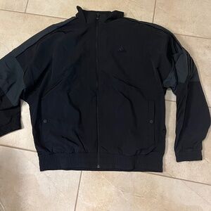 Adidas nylon zip up jacket
